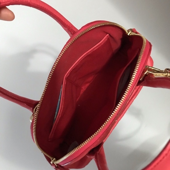 Defaye Black pink leather crossbody bag - Picture 6 of 8